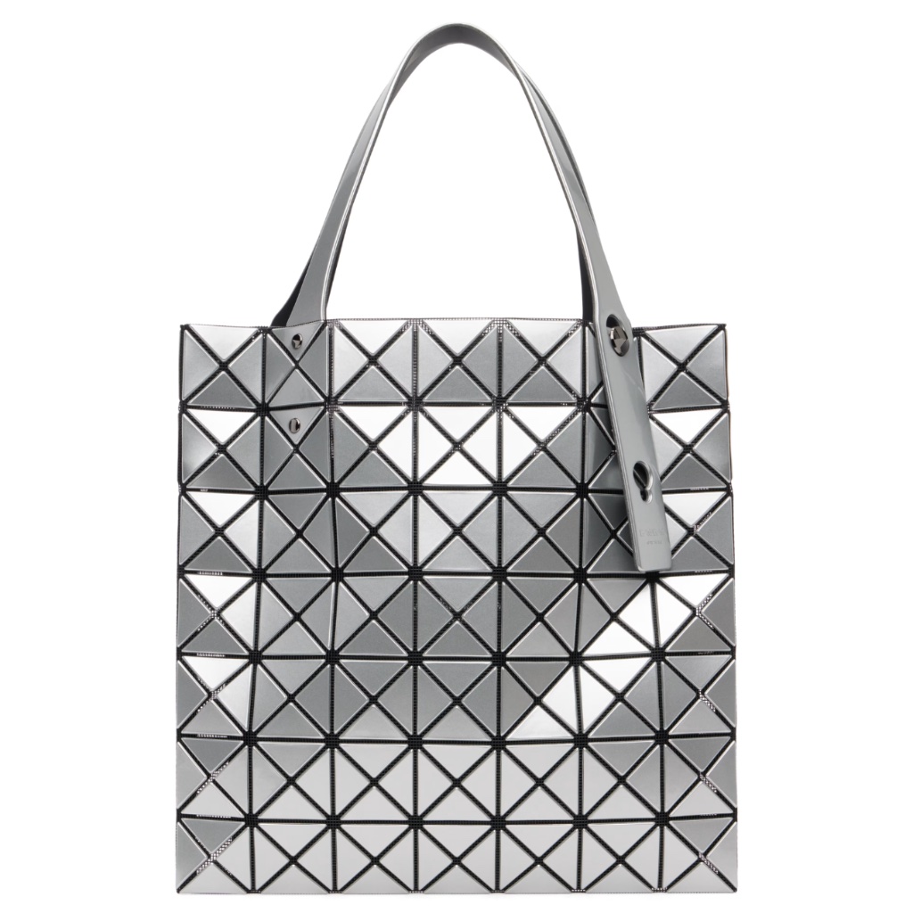 Bao Bao Issey Miyake Silver Prism Tote